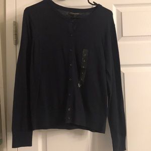 Navy blue cardigan